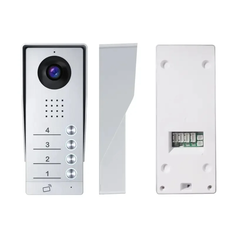 Elmark Wifi Smart Video Door Phone With Three Monitors Doorbell Smart Buy Tuya Ring