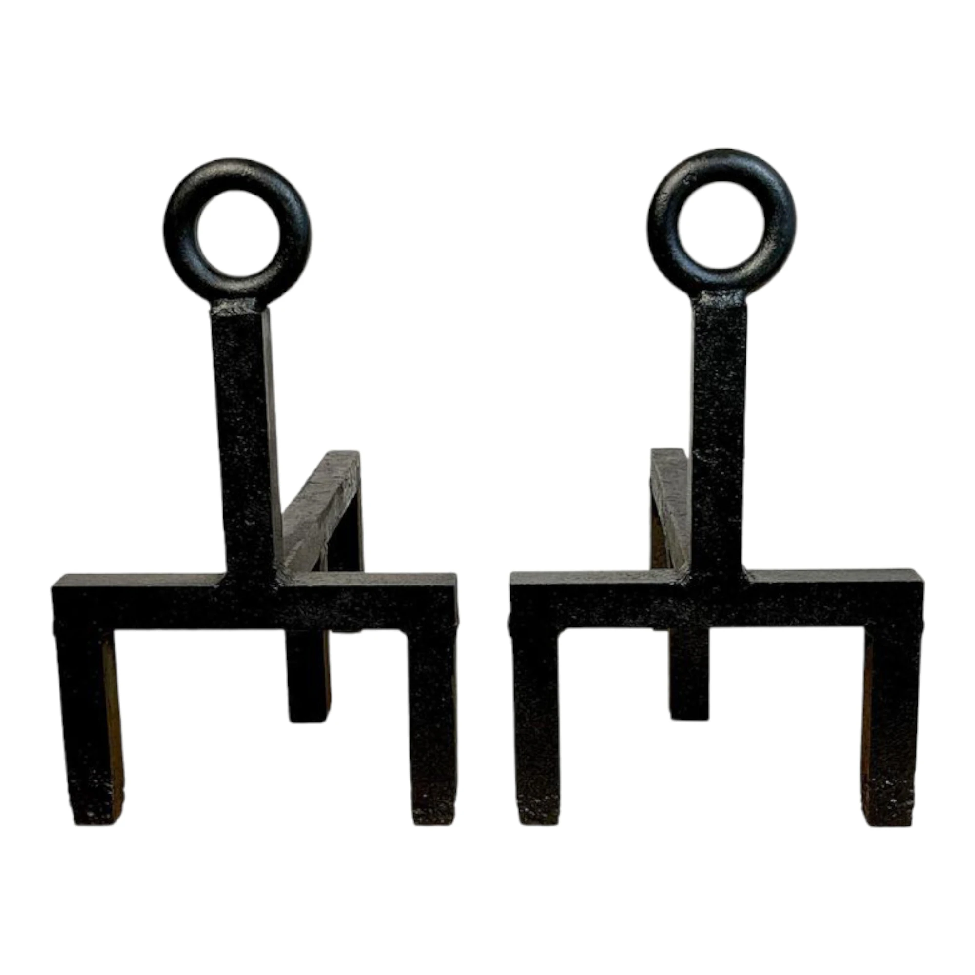 Customised Freestanding Andiron Fireplace Firewood Rack Log Bracket