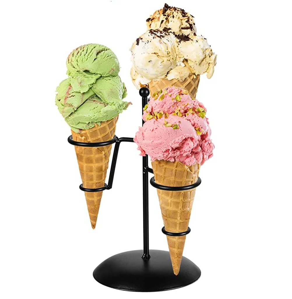 Metal Ice Cream Cone Stand High Quality And Kitchen Accessories Metal