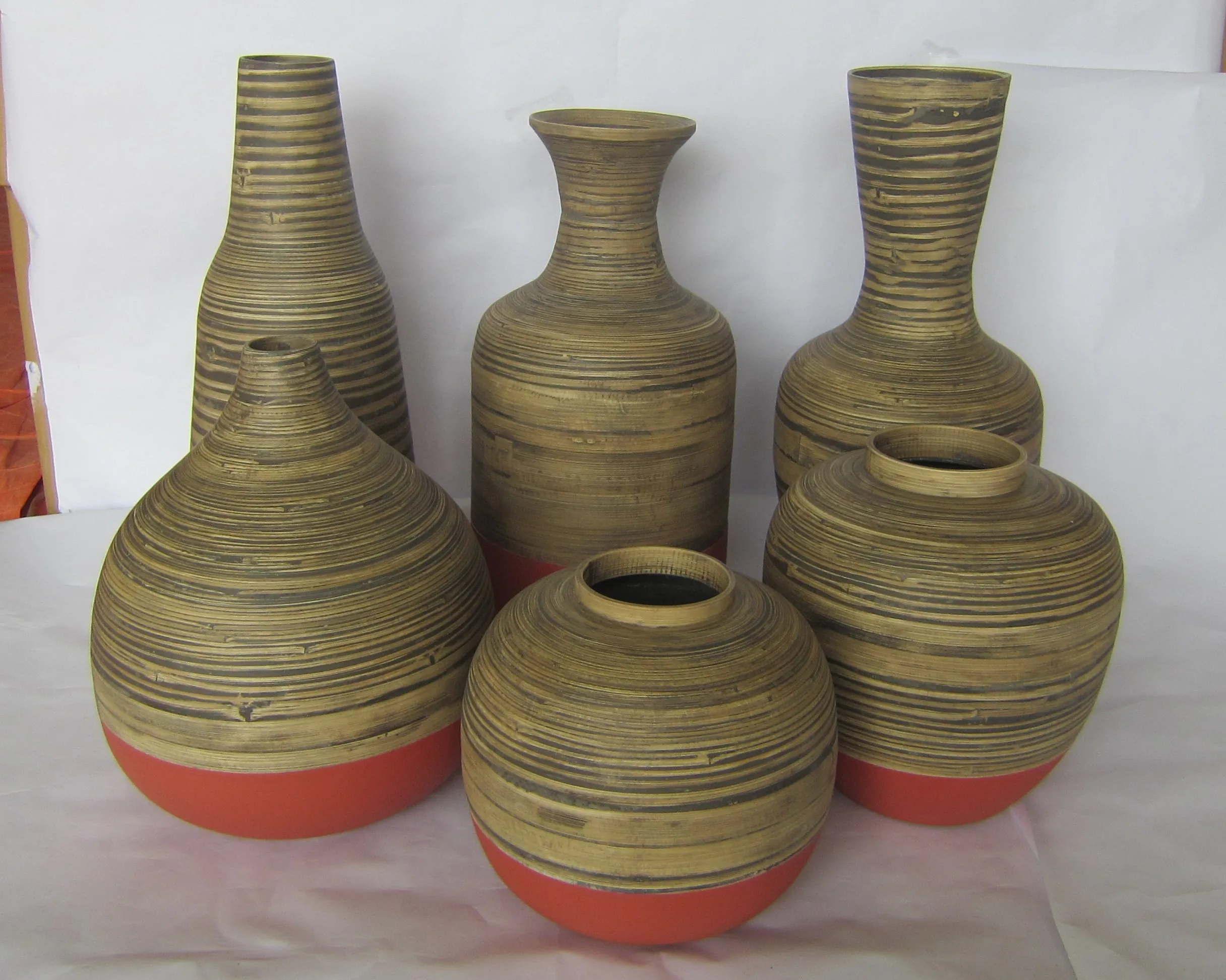 Eco Friendly Bamboo Bowl Serving Tray Dinnerware Set Made In Viet Nam