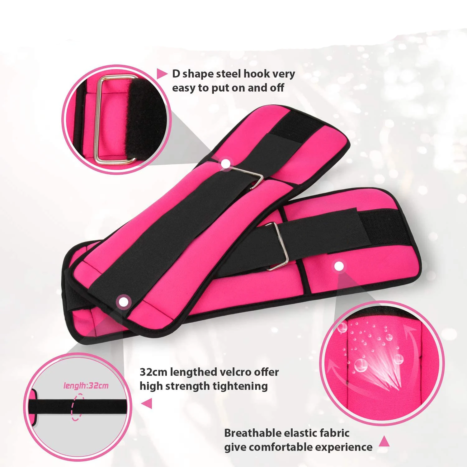 Factory Adjustable Weightbearing Diving Wrist Ankle Fitness Running