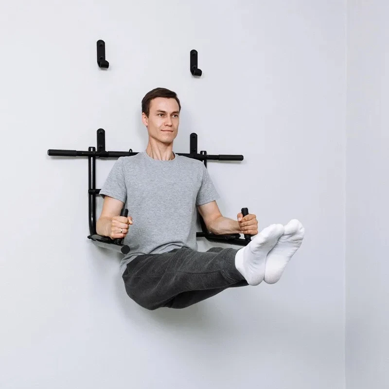 Home Gym Equipment Wall Mount Multifunctional Pull Up Bar Strength