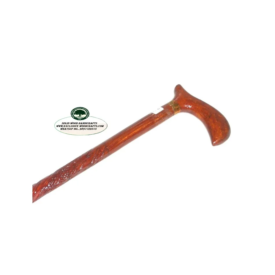 Walking Stick Manufacturer Wholesaler Walking Stick Cane With Brass Handle Brass Wood Walking