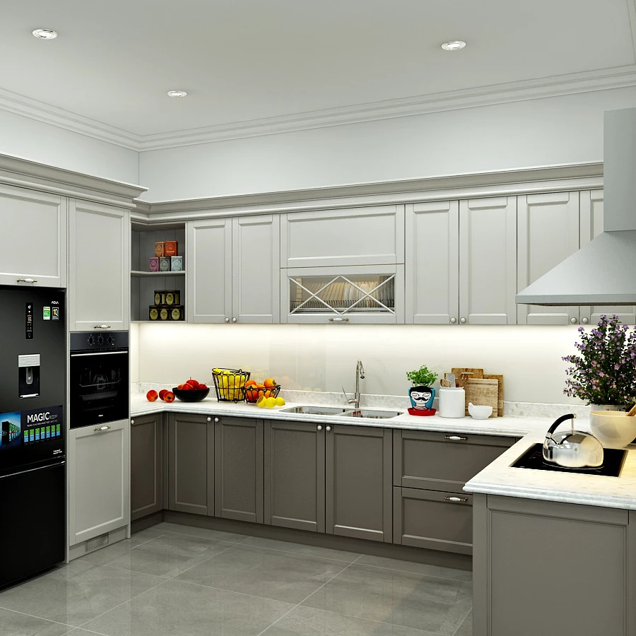 Oem Vietnam Kitchen Ready To Assemble Autocad Design Furniture