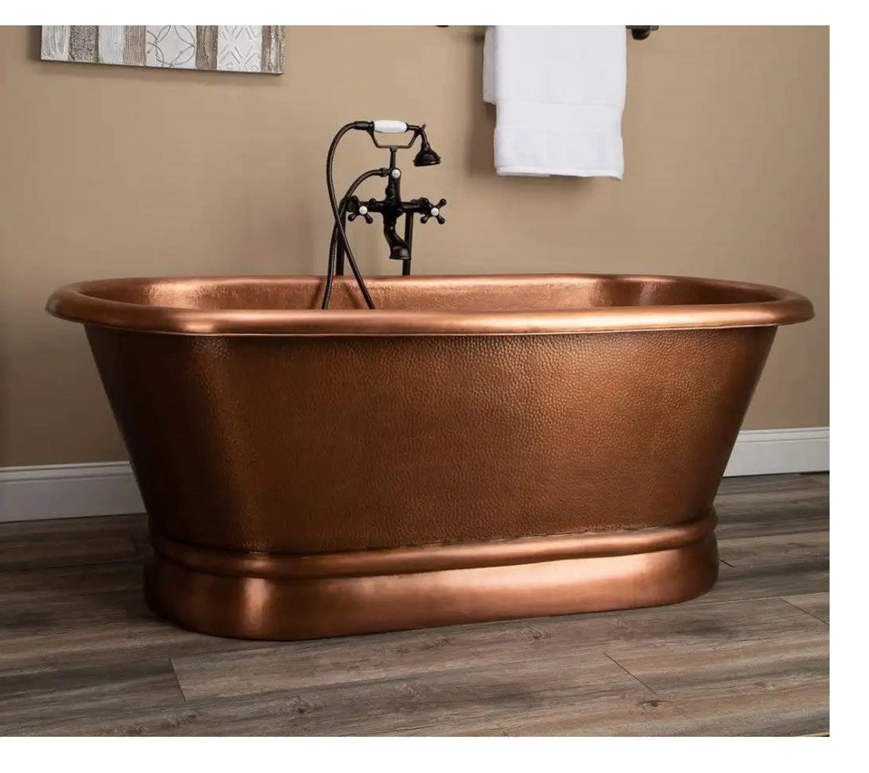 Dci Pure Copper Bath Tub With Brass Metal Legs At Best Price Over ...