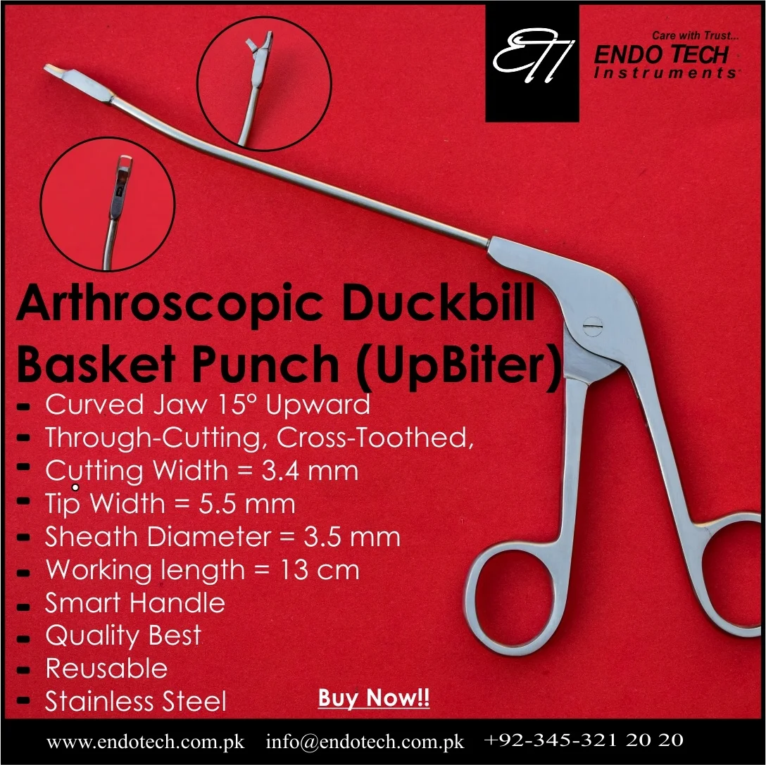 Knee Arthroscopy Instruments Arthroscopic Forceps Arthroscopy Basket