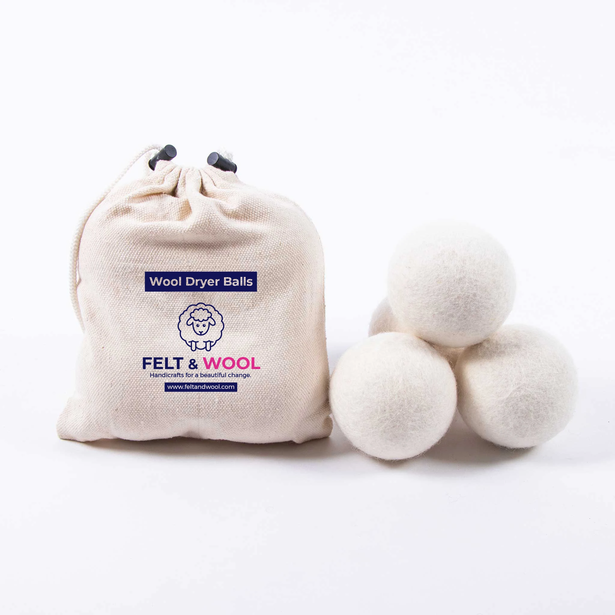 Organic Handmade New Zealand Wool Dryer Balls Wholesale Wool Dryer