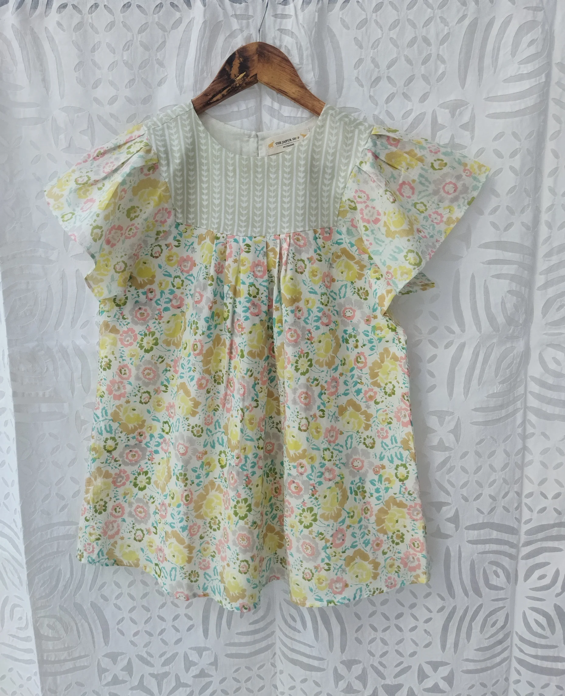 Summer Dress In Graphics Lab Printed Design Blended Stuff Black Color For Baby Boy