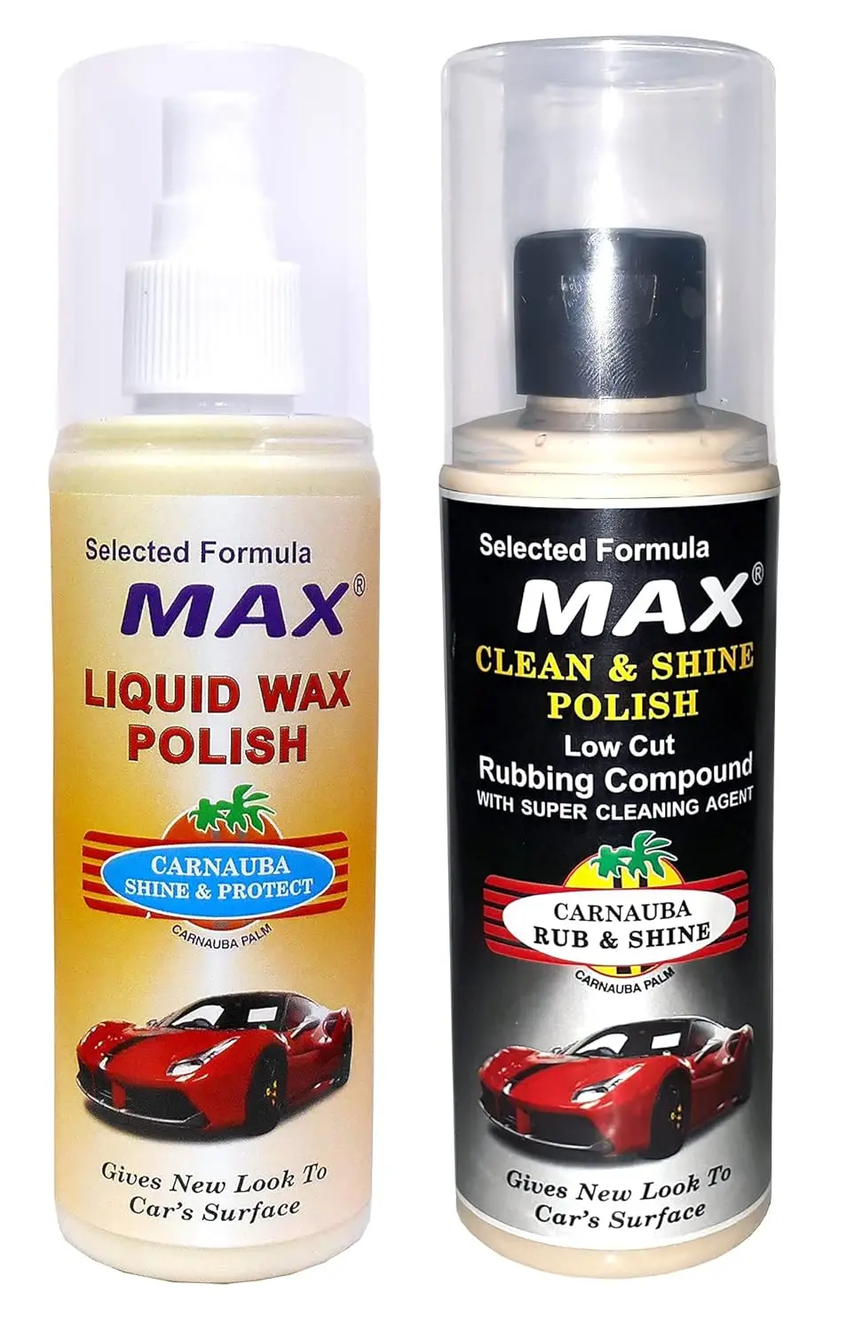 Custom Made Premium Car Care Kit (pack Of 6 Items Of 200 Ml Each) With ...