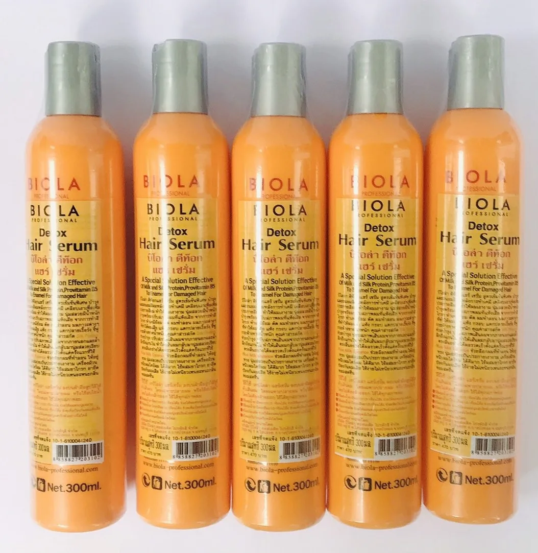Biola Detox Serum Daily Hair Care Product Wholesale From Thailand Size