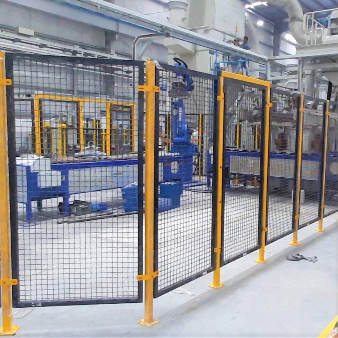 Industrial Machine Safety Fencing - Infinity Engineering Services - Buy ...