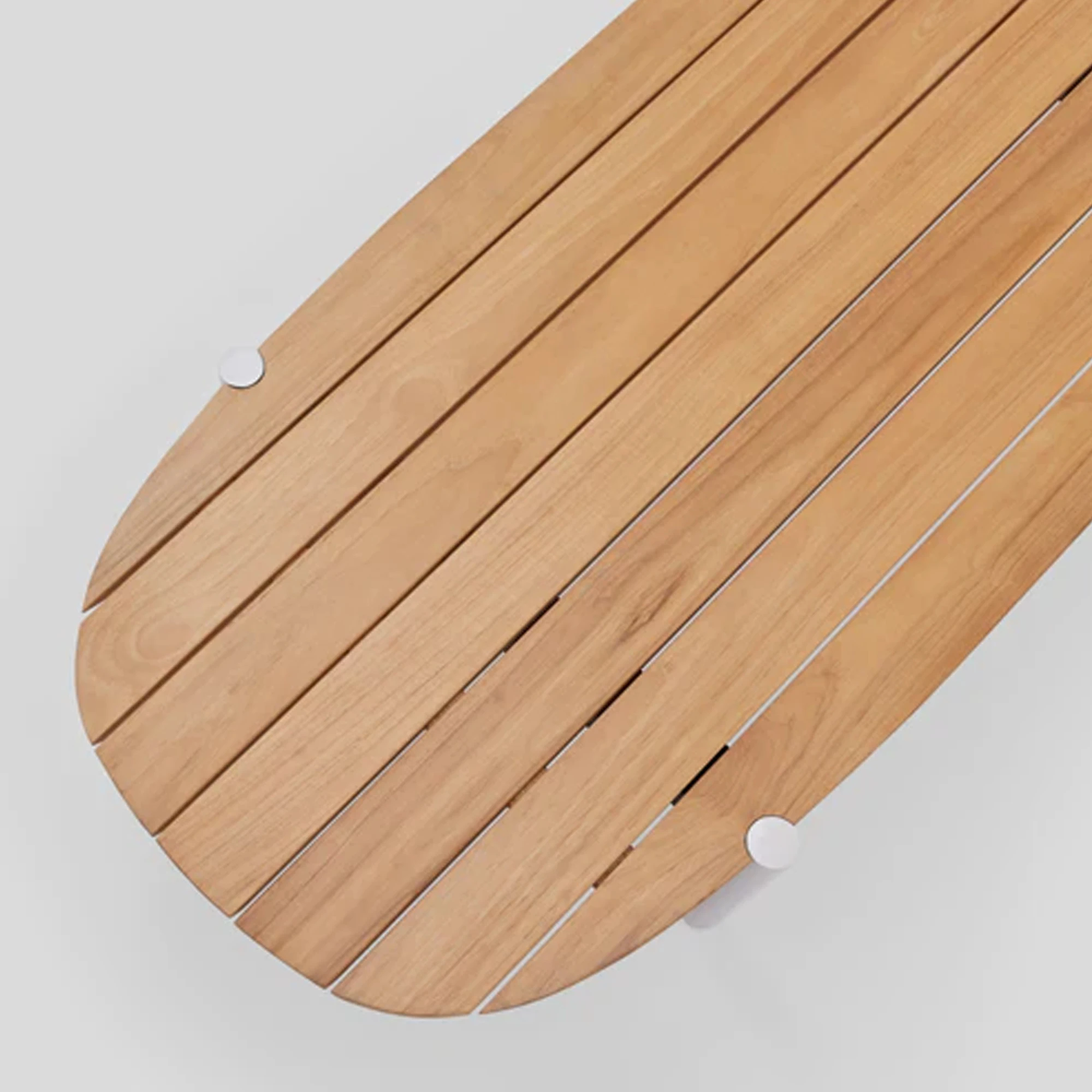 Outdoor Coffee Table Aluminum And Teak Beautifully Designed Aksara