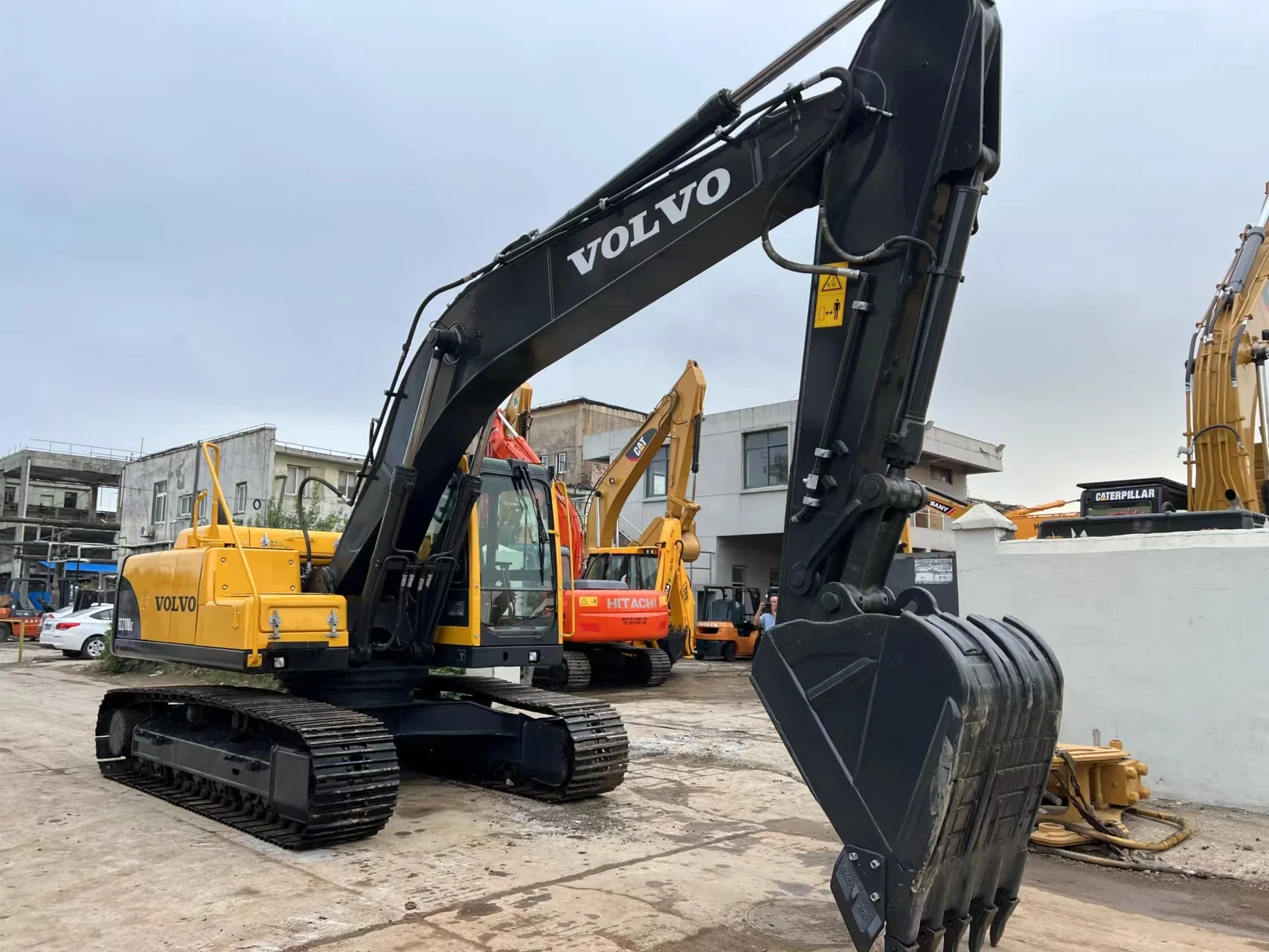 Used Volvo Ec210b Excavator Used Famous Korea Brand Volvo Excavator ...