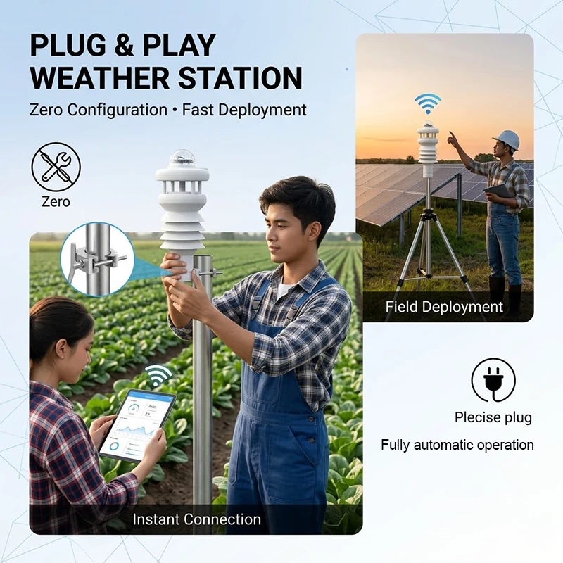 HD-AG ultrasonic weather station.