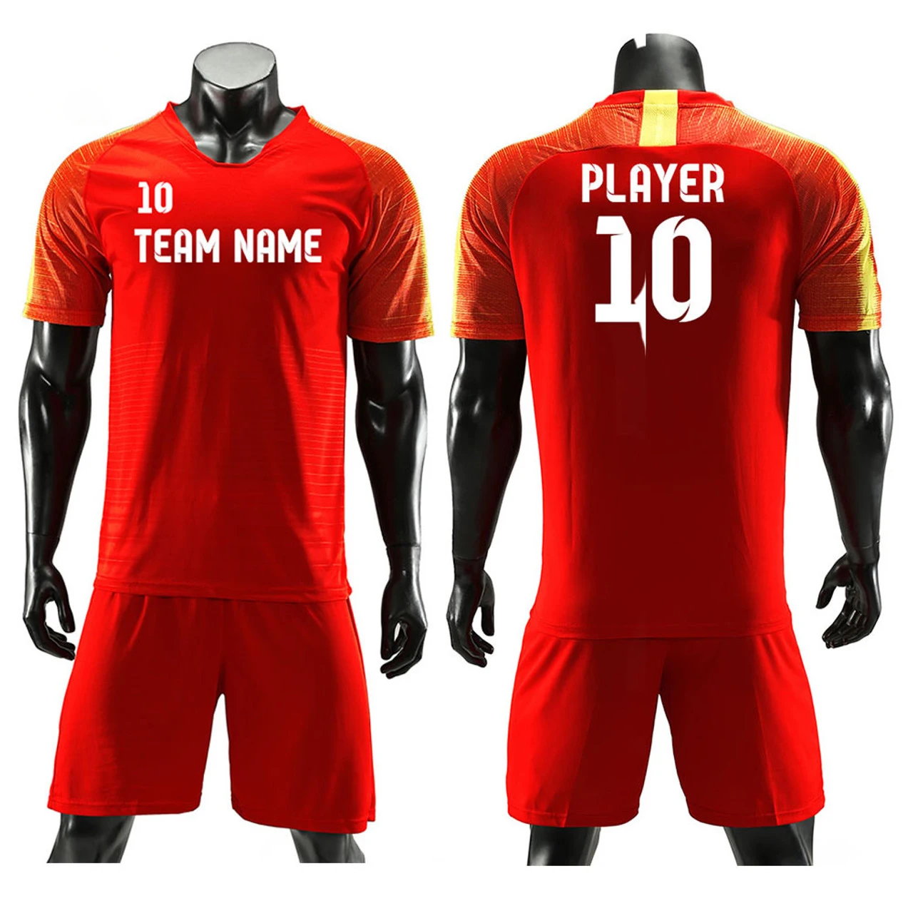 Custom Profession 2022 Men Soccer Uniform Football Jersey Plain Soccer ...