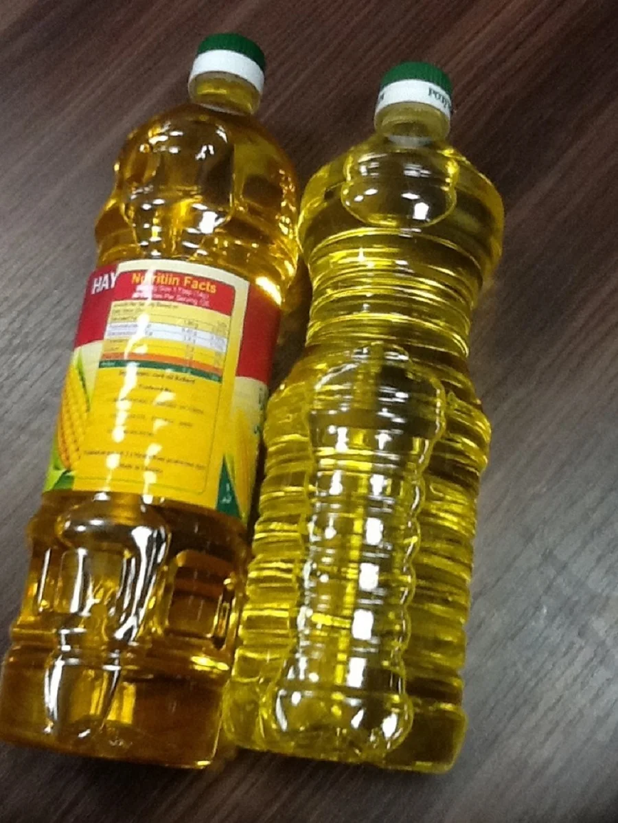 Refined Corn Oil Clear Bottle 1l,2l,3l,5l Packaging Plastic Yellow Corn