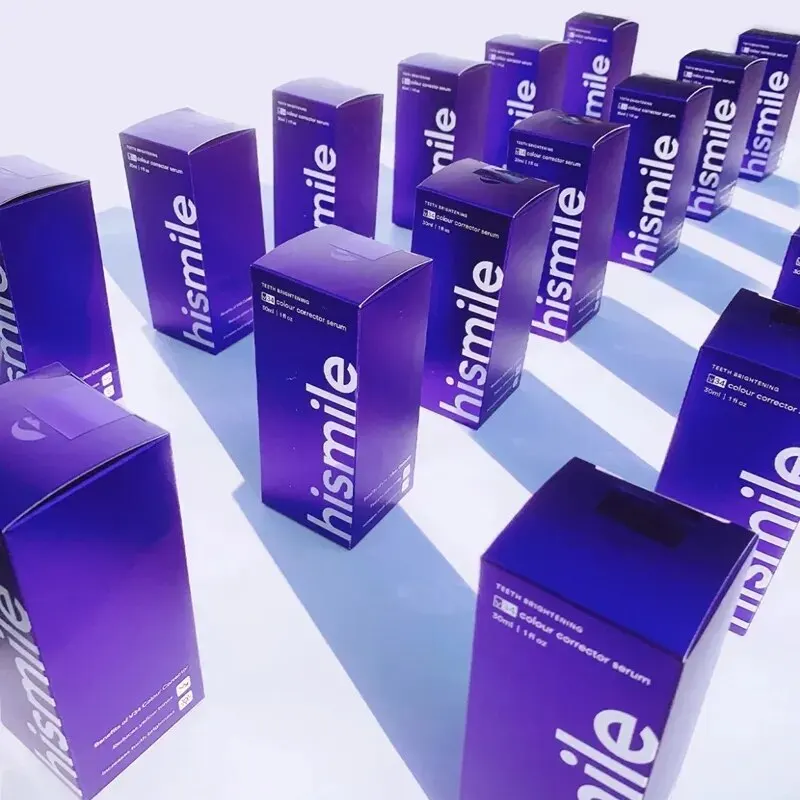 Hismile V34 Purple Toothpaste Teeth Whitening Booster And Reduces