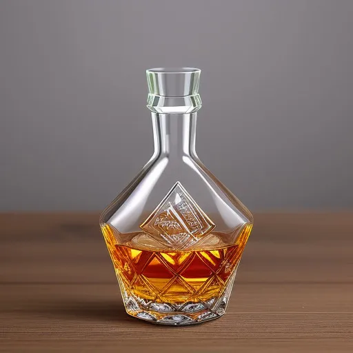 Most Popular Vodka Whisky Brandy Glass Bottle Triangle Shape Whisky Bottle Whisky Pocket Bottle