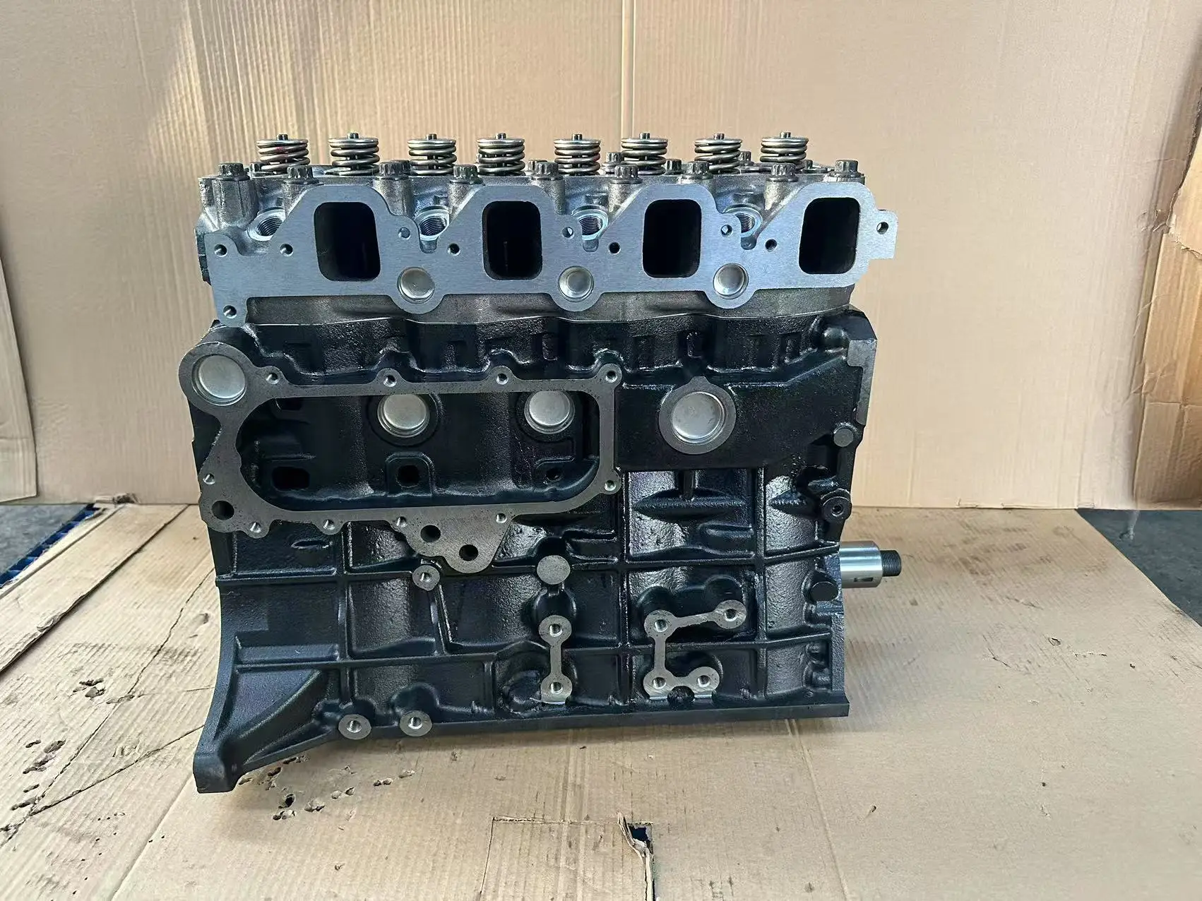 high quality japanese 42l remanufactured diesel engine long block assembly 1hd 11hz 1hd t 1vd ftv fit 1hd model-5