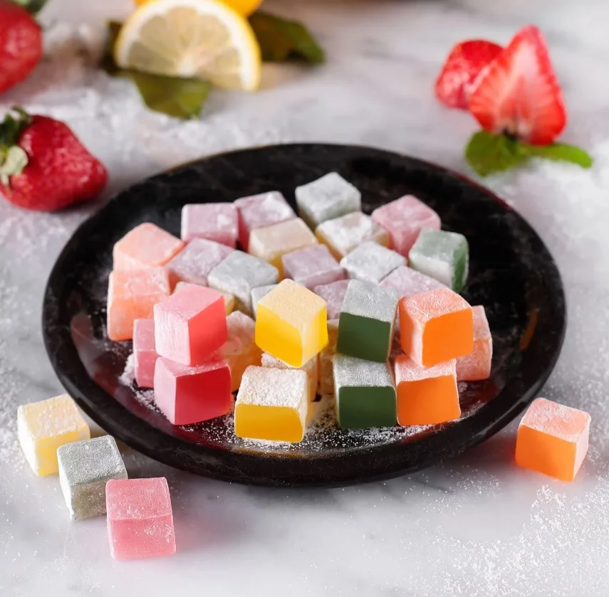 Turkish Delight Lokum Turkish Sweets Halal Sweets Candy With Flavours ...