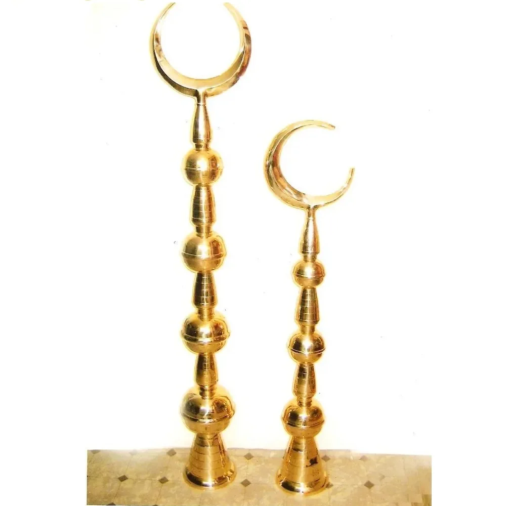 Pendentif Islamique Mosquée Minaret En Argent Massif 925 - Bijou Spirituel Occasion En Bon état