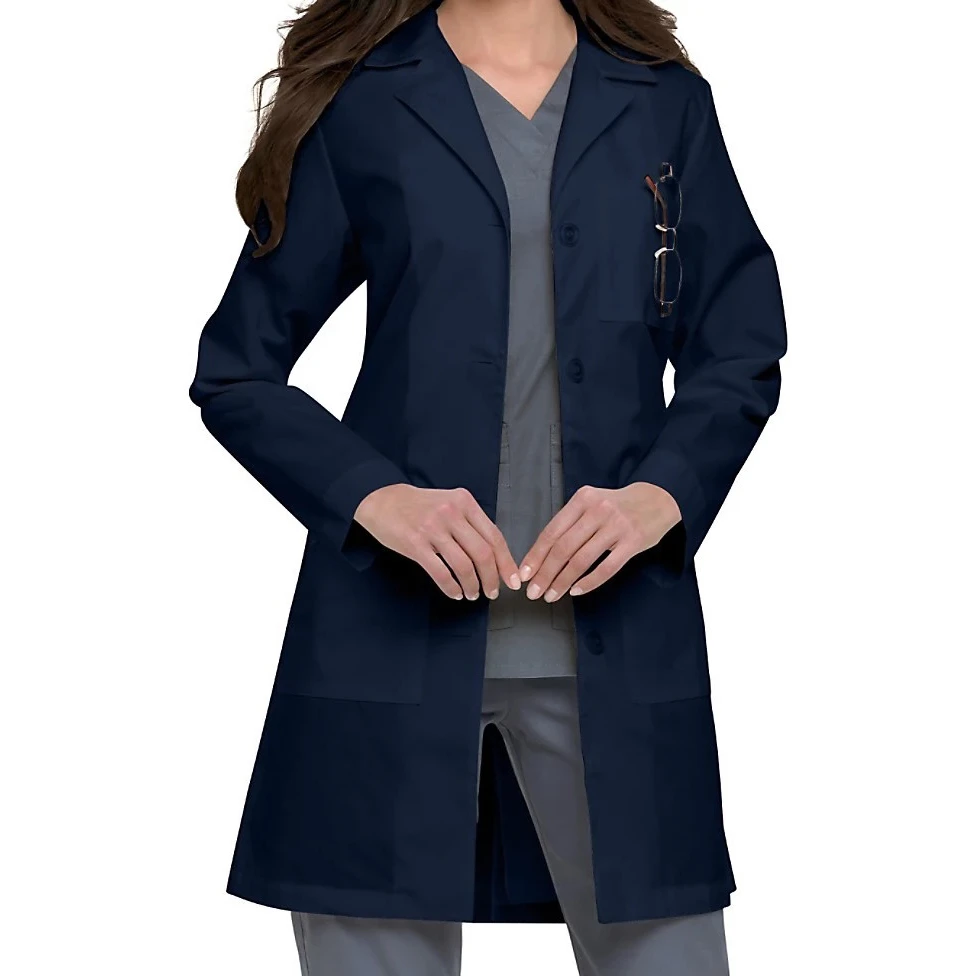 Professional 100 Cotton And Polycotton Lab Coat Doctor Medical Lab
