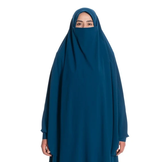 Wholesale Muslim Woman Jilbab Khimar Long Niqab Islamic Clothing Solid ...