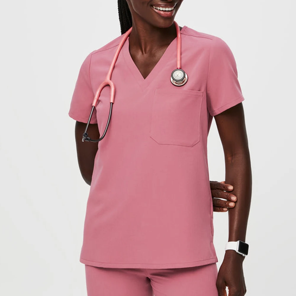 Medical Scrubs Uniforms Sets Quick Dry Women Scrub Nurse Uniform Sets