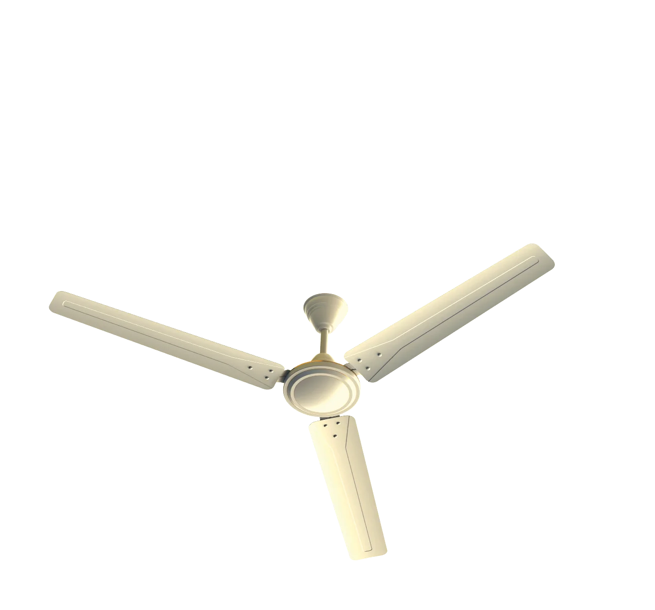 Ceiling Fan, D14-10, copper - detail 6