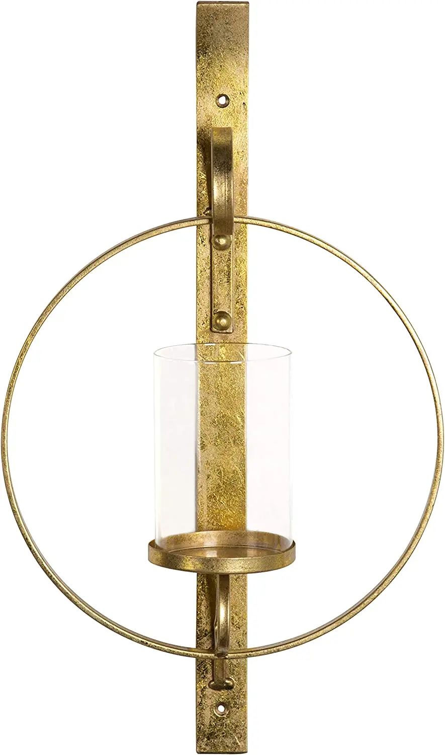 Metal Wall Candle Holder Sconce Gold Morden Design Decorative Candle