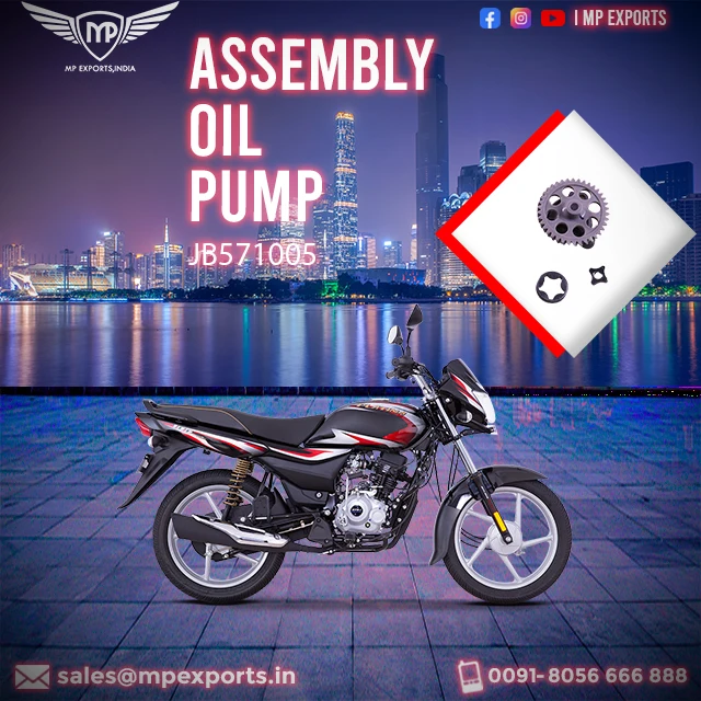 Genuine Quality Assembly Oil Pump For Bajaj Platina Available For Sale