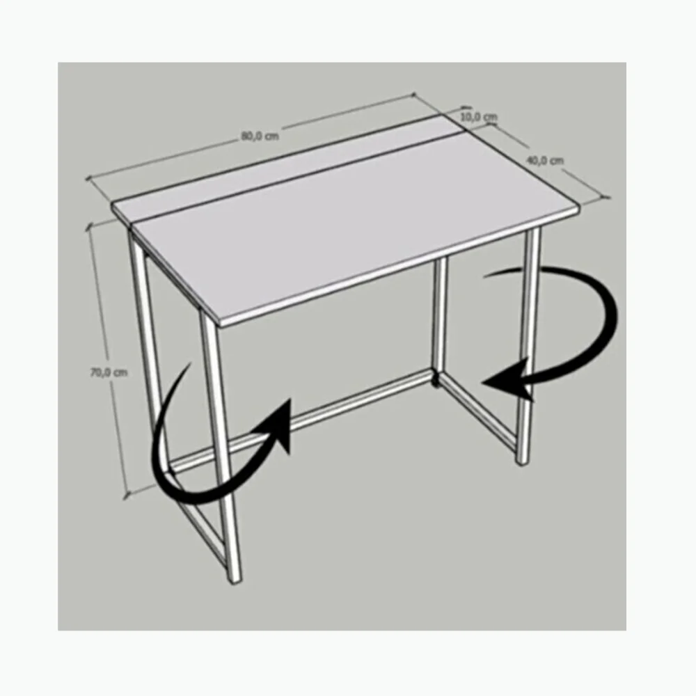 Furnaturedesign foldable study desk best price space saving study table