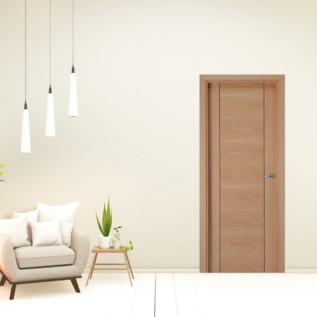 High Quality Spanish Timber Internal Door Steamed Beech With Decorative ...