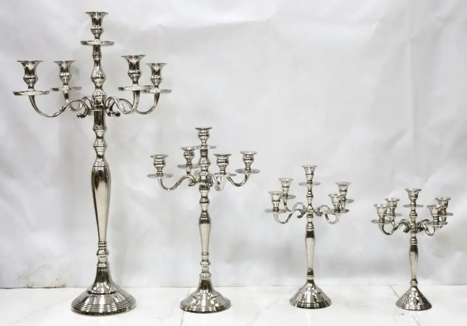 New Modern Crystal Candelabra Centerpieces Luxury Decorative Simple