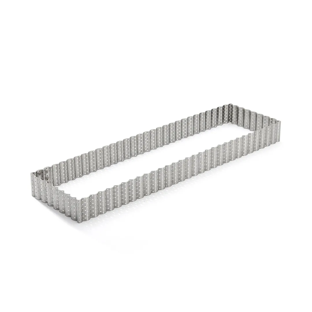 Stainless Steel Rectangular Food Stacker & Cake Rings Durable, Rust ...