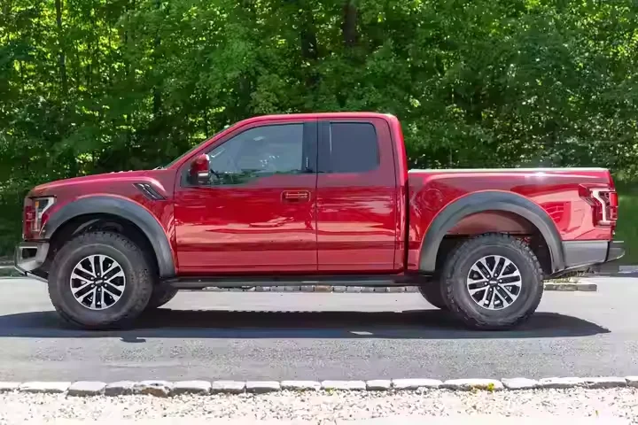 2024 Ford F-150 Raptor V6 4WD Ruby Red Metallic Used Clean Pickup with ...