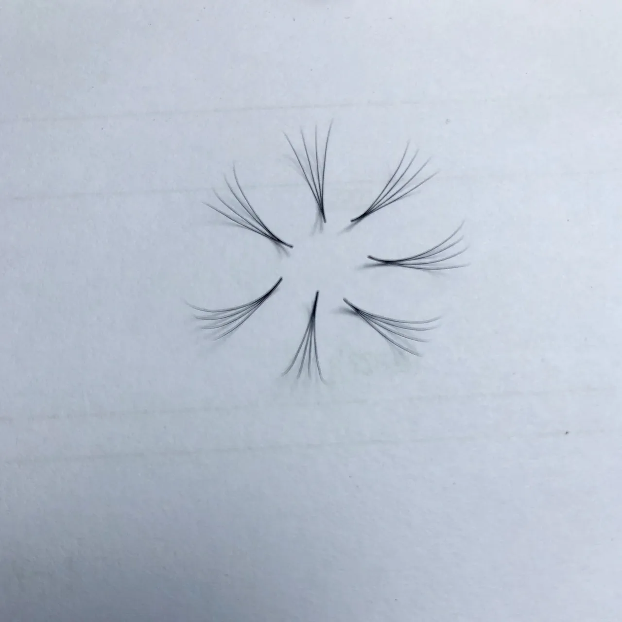 Lashes Wholesale 4d Korean Pbt Narrow Pointy Base Premade Fan Eyelash