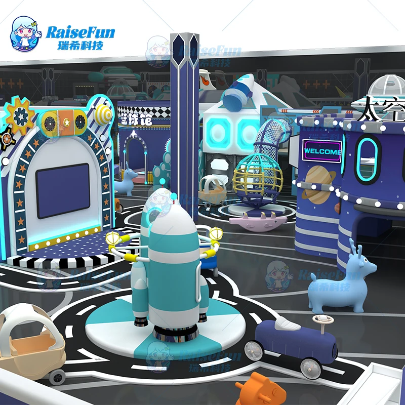 product raisefun high quality whole sale factory price solf playground indoor for kids for sale-3