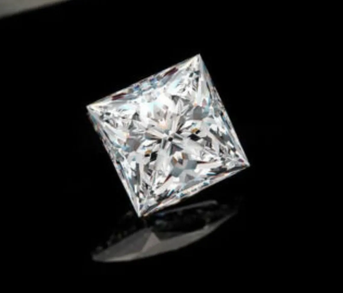 4.75mm White Princess Lab Grown Diamond Loose For Ring Lab Grown