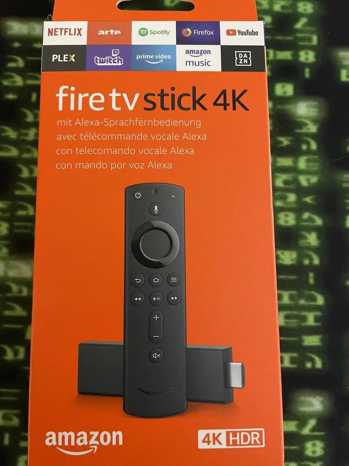 New Sealed- Amazon Tv Fire Stick 4k Ultra Hd Firestick With Alexa Voice ...