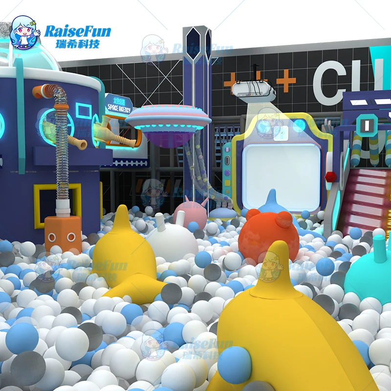 product raisefun high quality whole sale factory price solf playground indoor for kids for sale-4