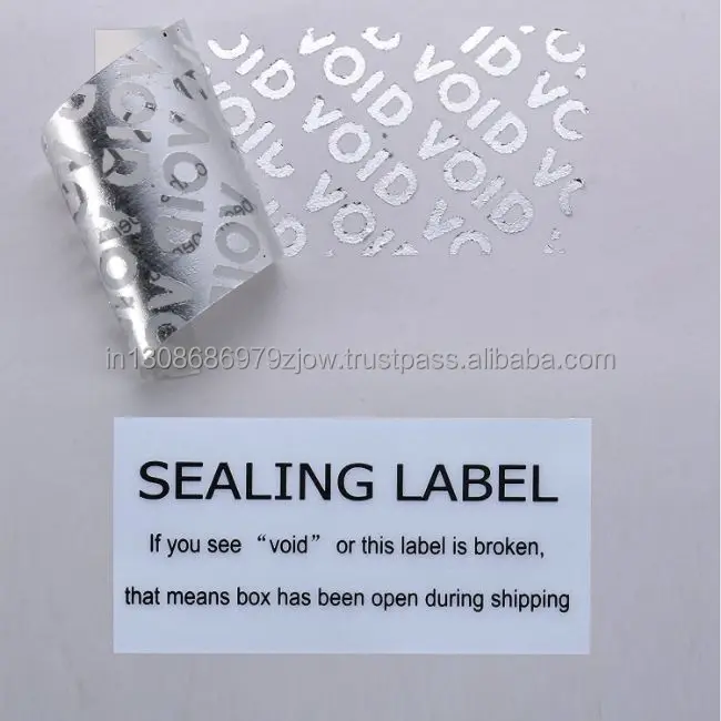 Tamper Proof Void Label Stiker Anti Rusak Stiker Dan Label Keamanan Anti Pencurian - Buy Segel Keamanan Tamper Jelas Void Stiker Keamanan Seal Label ...