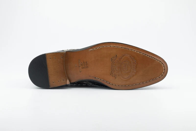 High Quality Original Pyton Snake Leather Oxford Model Classic Men ...