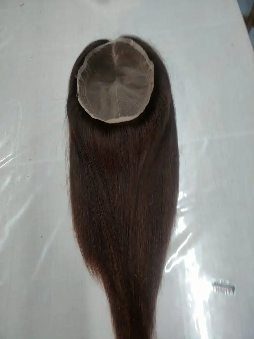 Los Angeles Model Human Hair Toupees Human Hair Wig Toupee With 1b