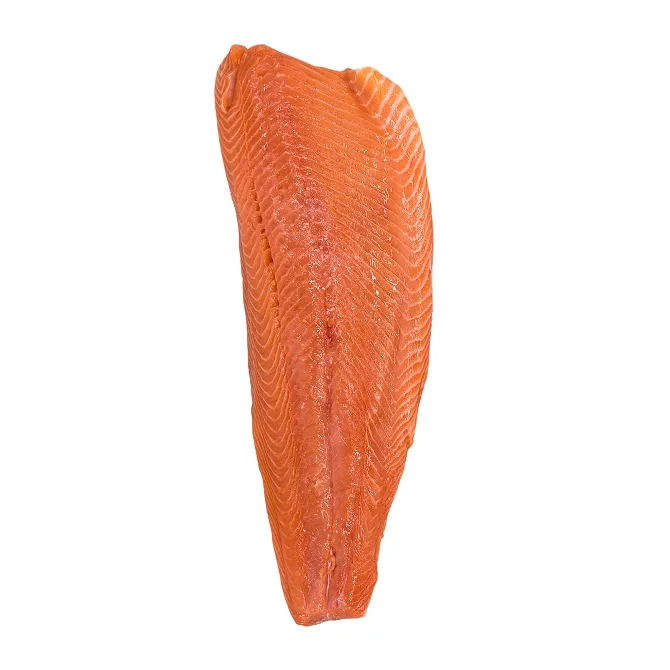 Wild Caught Alaskan King Salmon,Chinook Salmon Fillet Half Buy Local