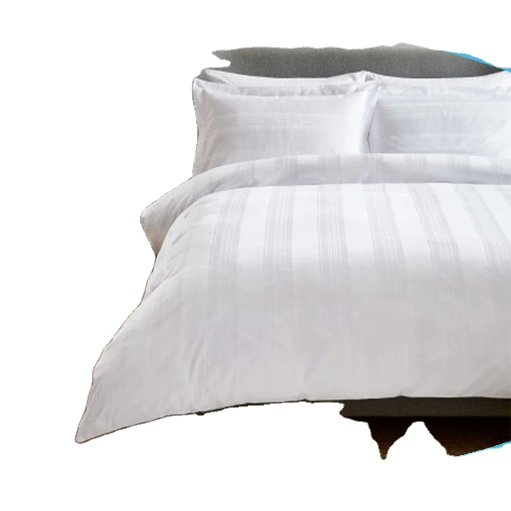 Luxury Queen Size White Bed Sheets Microfiber Winter Duvet Comforter