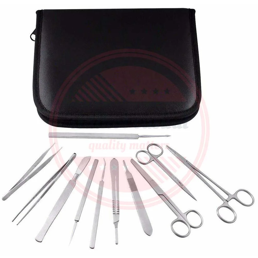 Stainless Steel Surgical Dissecting Kit Veterinary Dissection Kit ...