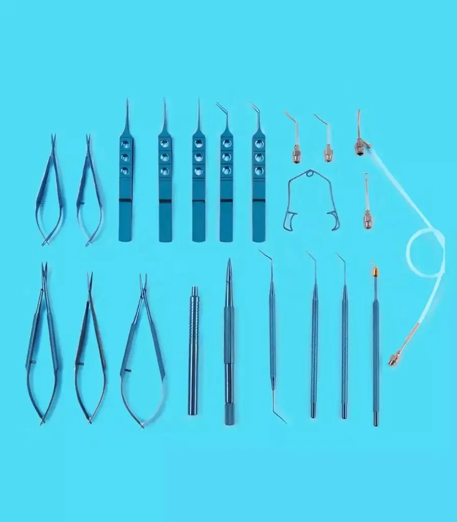 Eye Micro Surgery Surgical Ophthalmic Instruments Set Ophthalmology