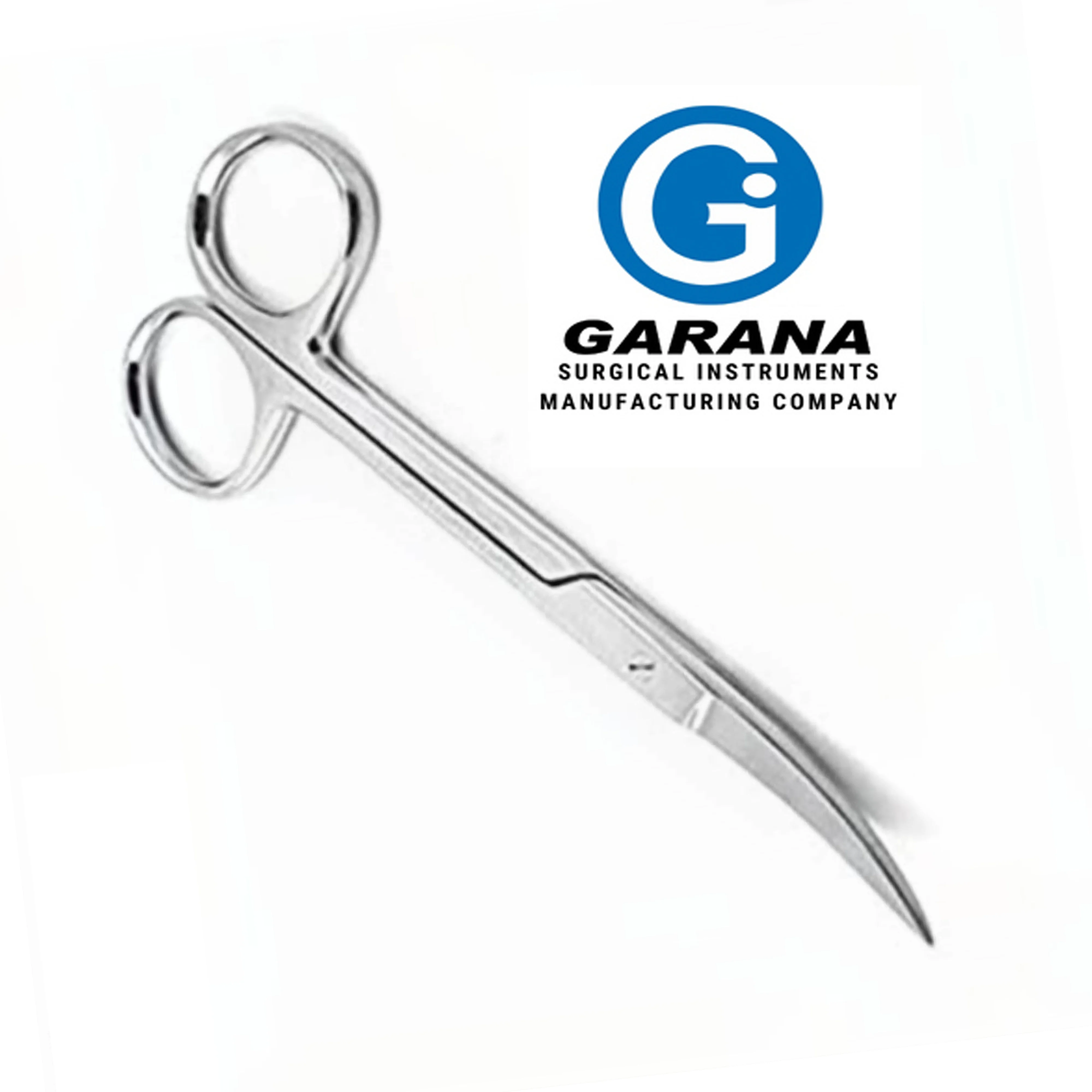 Iris Scissor 11.5 Cm Curved Micro Surgical Scissors Curved Tip Iris