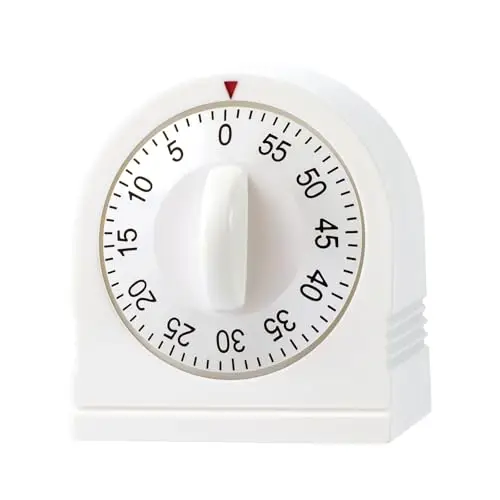 Mechanical 60 Minute Wind Up Kitchen Timer